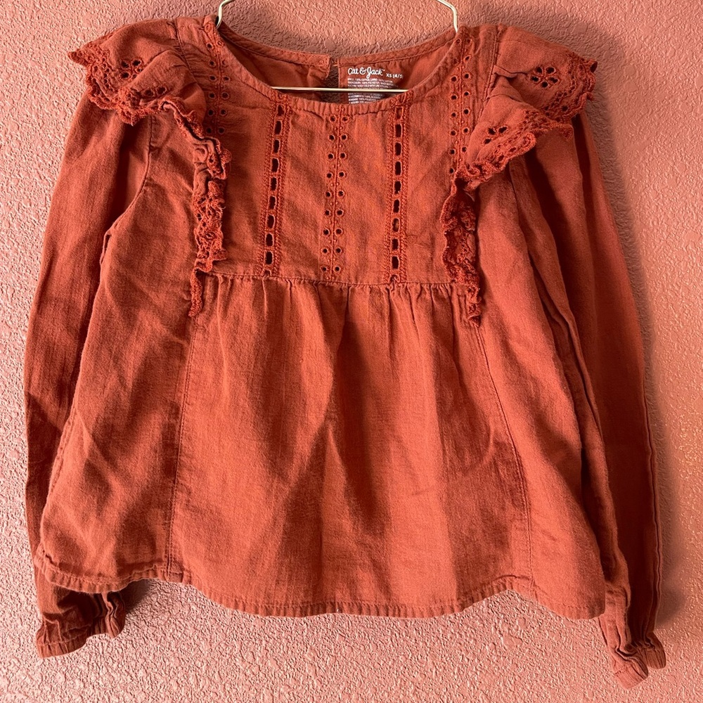 Girls Long Sleeve Top